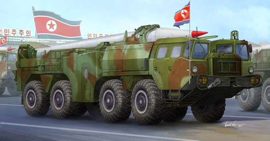 TR01058 Trumpeter 1/35 DPRK Hwasong -5 short-range tactical ballistic missile