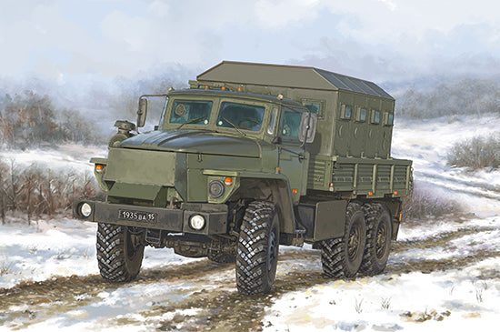TR01071 Trumpeter 1/35 Russian URAL-4320 CHZ Plastic Model Kit