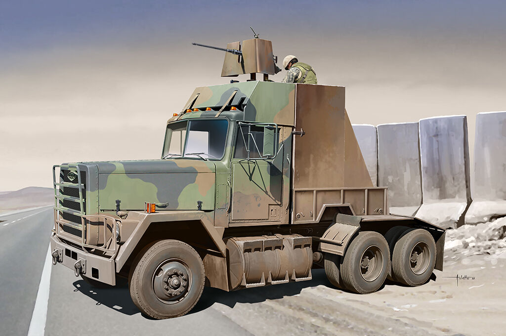 Trumpeter 1/35 M915 Gun Truck Plastic Model Kit TR01084