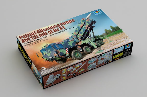 TR01088 Trumpeter 1/35 Patriot Abschussrampe auf 15t mil gl Br A1 Plastic Model Kit