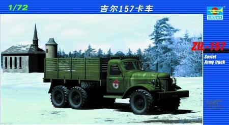 TR01101 Trumpeter 1/72 Camion-Zil-157 soviet army truck Trumpeter