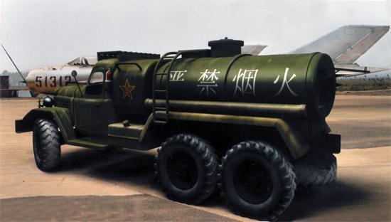 TR01104 Trumpeter 1/72 Camion-Jie fang CA-30 fuel truck Trumpeter