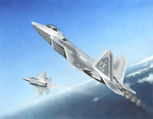 TR01317 Trumpeter 1/144 F-22A Raptor Plastic Model Kit [01317] Trumpeter