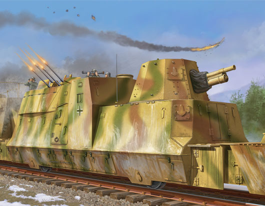 TR01511 Trumpeter 1/35 Kanonen und Flakwagen