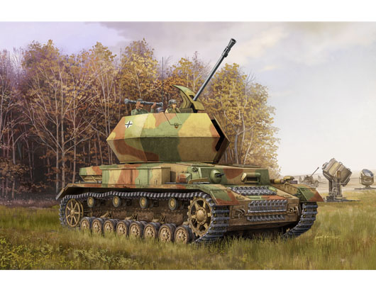 TR01520 Trumpeter 1/35 German 3.7cm Flak 43 Flakpanzer IV Ostwind Trumpeter
