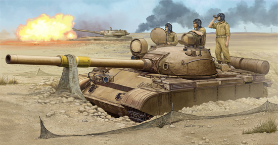 TR01548 Trumpeter 1/35 T-62 Mod.1962 (Iraqi Regular Army)
