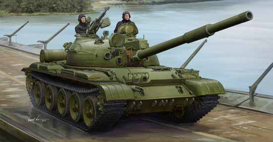 TR01552 Trumpeter 1/35 Russian T-62 Mod.1975 (Mod.1972+KTD2) Trumpeter
