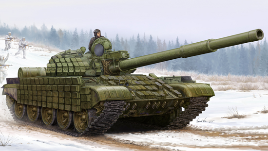 TR01555 Trumpeter 1/35 Russian T-62 ERA (Mod.1962) Plastic Model Kit [01555]