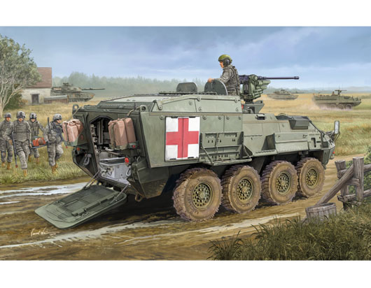 TR01559 Trumpeter 1/35 M1133 Stryker MEV Trumpeter