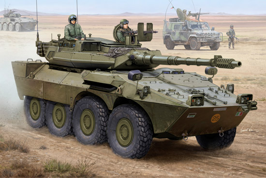 TR01564 Trumpeter 1/35 B1 Centauro AFV Early version (2nd Series) with Upgrade Armour Trumpeter