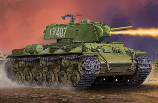 TR01568 Trumpeter 1/35 KV-BS Welded Turret Trumpeter