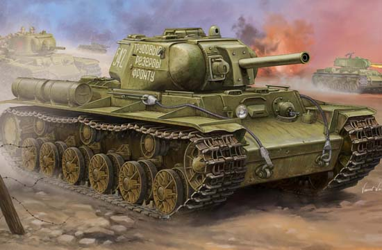 TR01572 Trumpeter 1/35 Soviet KV-8S Heavy Tank
