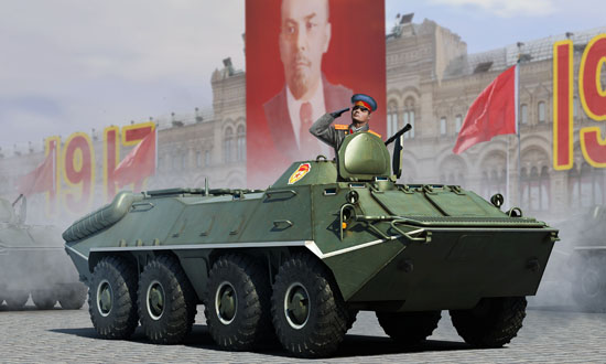 TR01590 Trumpeter 1/35 Russian BTR-70 APC early versio Trumpeter