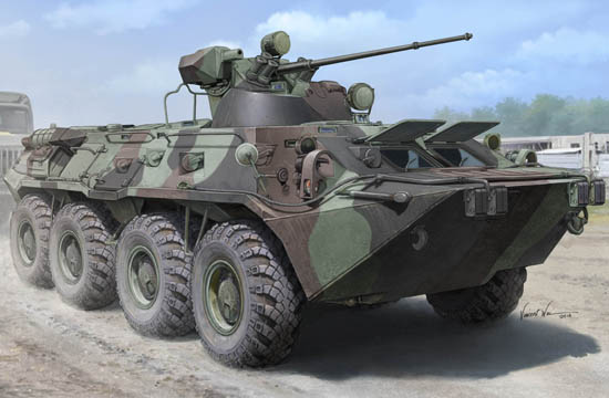 TR01595 Trumpeter 1/35 Russian BTR-80A APC Trumpeter