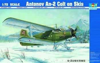 TR01607 Trumpeter 1/72 Antonov An-2 Colt on Skis