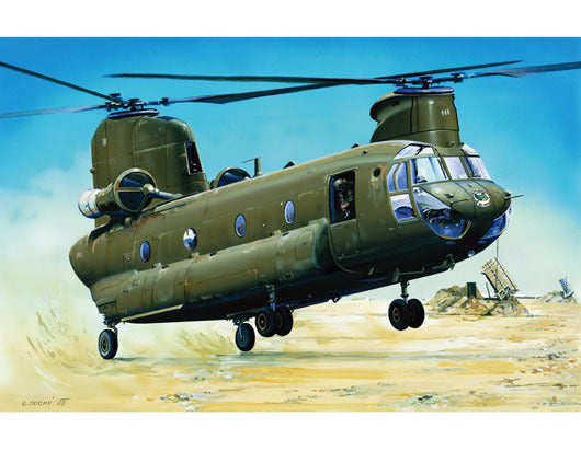 TR01622 Trumpeter 1/72 CH-47D CHINOOK *AUS DECAL* Plastic Model Kit [01622] Trumpeter