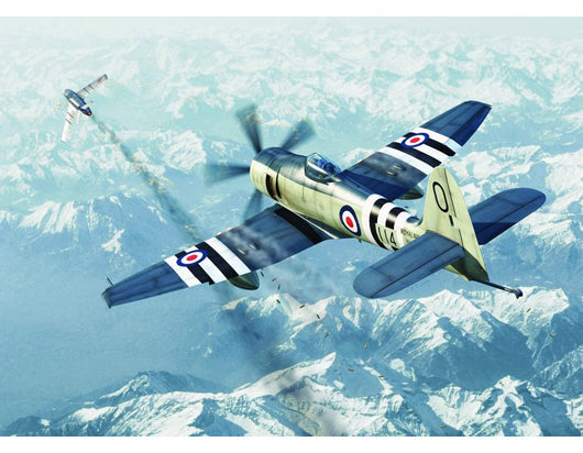 TR01631 Trumpeter 1/72 Hawker "Sea Fury" FB.11 Plastic Model Kit [01631] Trumpeter