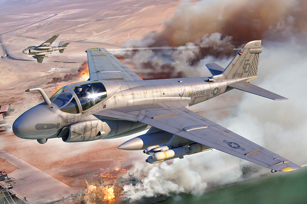 Trumpeter 1/72 A-6E TRAM Intruder Plastic Model Kit TR01642