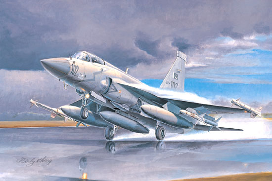 TR01657 Trumpeter 1/72 Chinese FC-1 Fierce Dragon (Pakistani JF-17 Thunder) Trumpeter