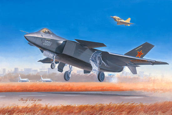 TR01663 Trumpeter 1/72 Chinese J-20 Fighter