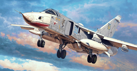 TR01672 Trumpeter 1/72 Su-24MR Fencer-E Trumpeter