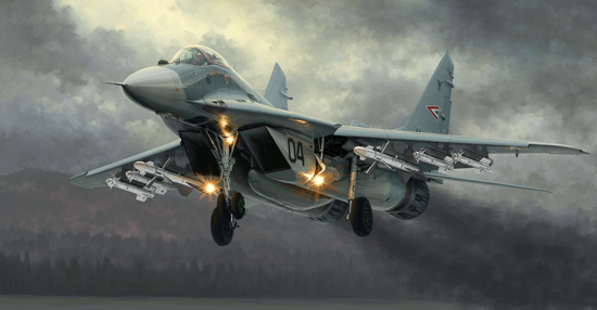 TR01674 Trumpeter 1/72 MIG-29A Fulcrum (Izdeliye 9.12)