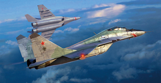 TR01677 Trumpeter 1/72 MIG-29UB Fulcrum (Izdeliye 9.51)