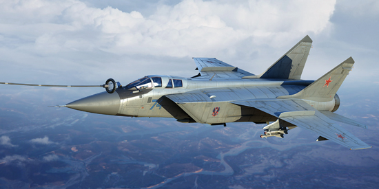 TR01680 Trumpeter 1/72 Russian MiG-31B/BM Foxhound Trumpeter