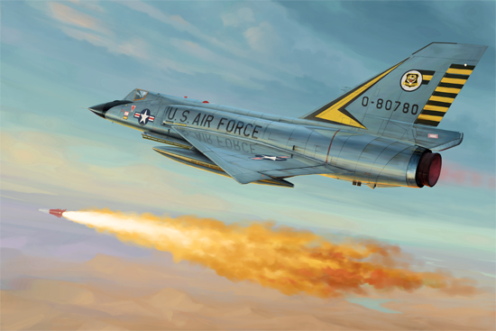 TR01682 Trumpeter 1/72 US F-106A Delta Dart Plastic Model Kit