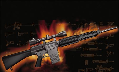 TR01913 Trumpeter 1/3 AR15/M16/M4 FAMILY-SR25 Trumpeter