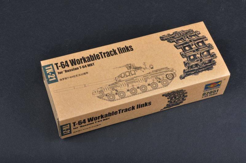 TR02051 Trumpeter 1/35 T-64 Track links Trumpeter