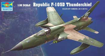 TR02201 Trumpeter 1/32 U. S. Republic F-105D Thunderchief Trumpeter