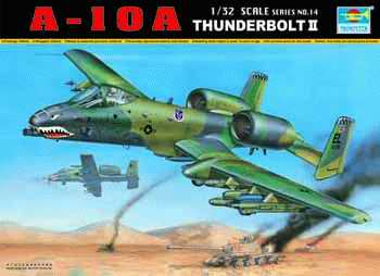 TR02214 Trumpeter 1/32 US A-10A Thunderbolt II Plastic Model Kit [02214] Trumpeter