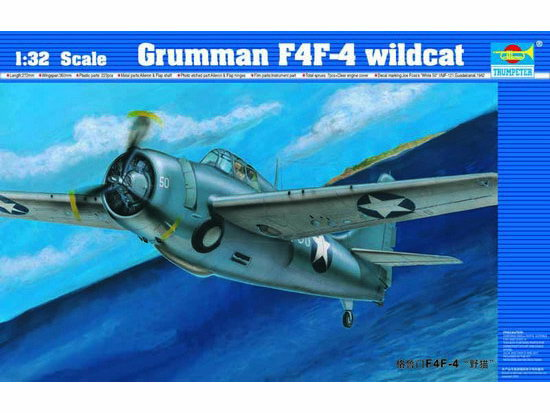 TR02223 Trumpeter 1/32 Grumman F4F-4 Wildcat Trumpeter