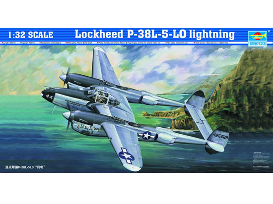 TR02227 Trumpeter 1/32 Lockheed P-38L-5-LO Lightning Plastic Model Kit [02227] Trumpeter