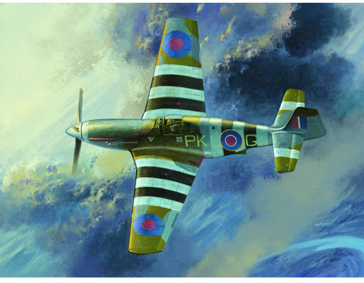 TR02283 Trumpeter 1/32 RAF Mustang III (P-51B/C) *Aus Decals* Plastic Model Kit [02283] Trumpeter