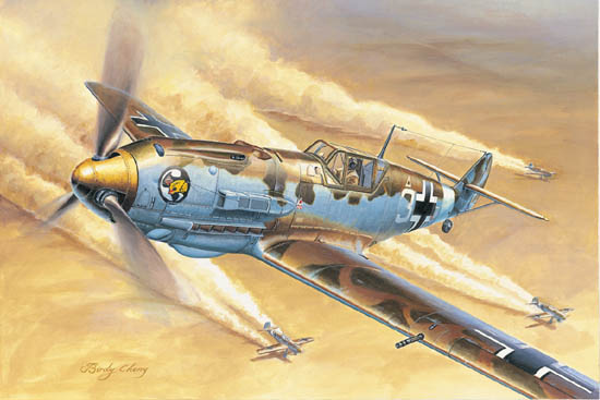 TR02290 Trumpeter 1/32 Messerschmitt Bf 109E-4/Trop Trumpeter