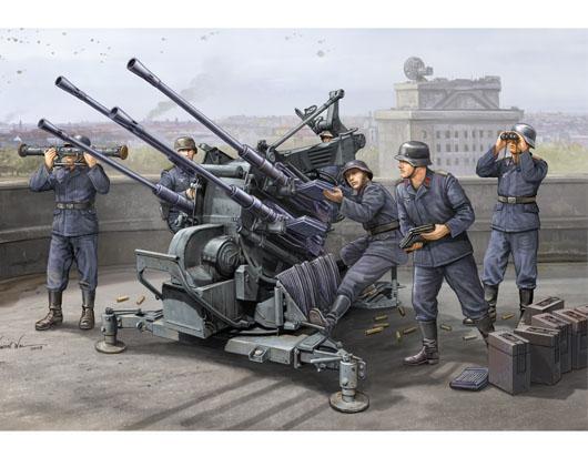 TR02309 Trumpeter 1/35 FLAK 38 (German 2.0cm anti-aircraft guns) Trumpeter