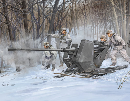 TR02310 Trumpeter 1/35 FLAK 37 (German 3.7cm anti-aircraft gun) Trumpeter