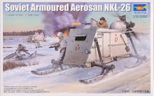 TR02321 Trumpeter 1/35 Soviet NKL-26 Armoured Aerosan Trumpeter