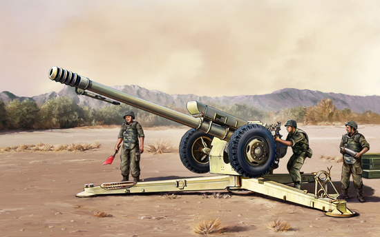 TR02328 Trumpeter 1/35 Soviet D30 122mm Howitzer - Early Version Trumpeter