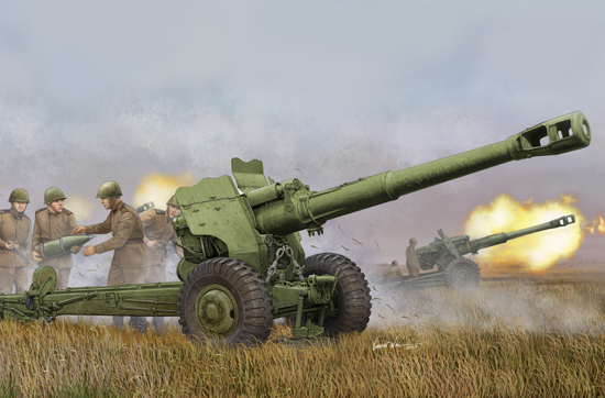 TR02333 Trumpeter 1/35 Soviet D-20 152mm towed Gun-Howitzer Trumpeter