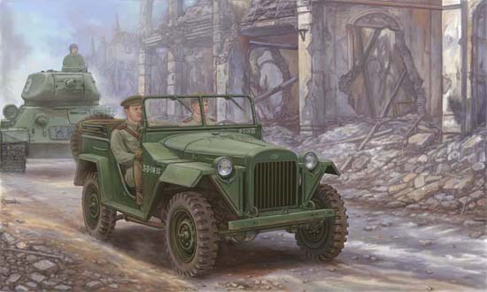 TR02346 Trumpeter 1/35 Soviet GAZ-67B Military Vehicles Trumpeter