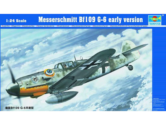 TR02407 Trumpeter 1/24 Messerschmitt Bf109 G-6 (Early version) Trumpeter