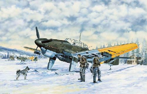 TR02421 Trumpeter 1/24 Junkers Ju-87B-2 Stuka Plastic Model Kit Trumpeter