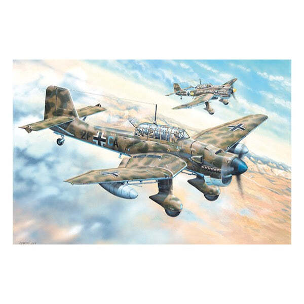 TR02423 Trumpeter 1/24 Junkers Ju-87R Stuka Plastic Model Kit Trumpeter