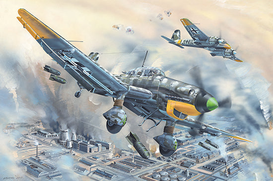 TR02424 Trumpeter 1/24 Junkers Ju-87D-5 Stuka Plastic Model Kit Trumpeter