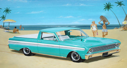 TR02512 Trumpeter 1/25 Ranchero pickup, custom plus Trumpeter
