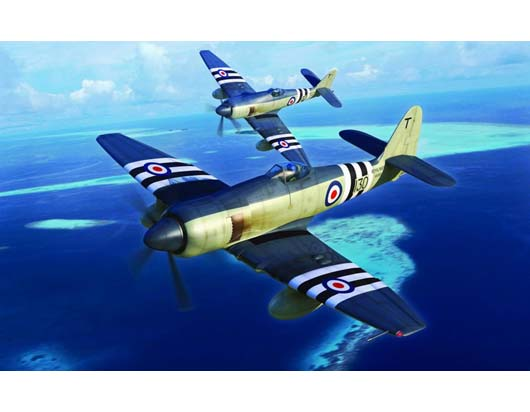 TR02844 Trumpeter 1/48 Hawker Sea Fury FB.11