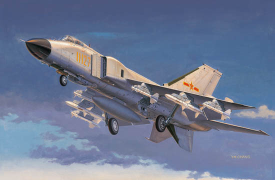 TR02847 Trumpeter 1/48 Chinese J-8IIF fighter Trumpeter